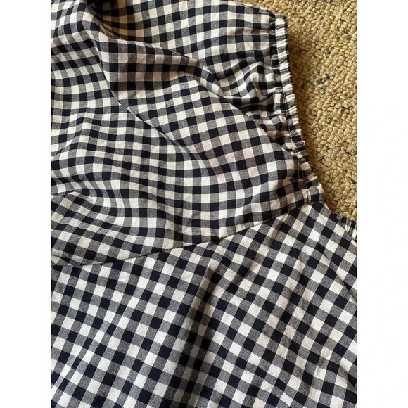 Terra&Sky Cotton Casual Boho summer Beach Gingham Top Blouse Women's Plus2X - Picture 7 of 7
